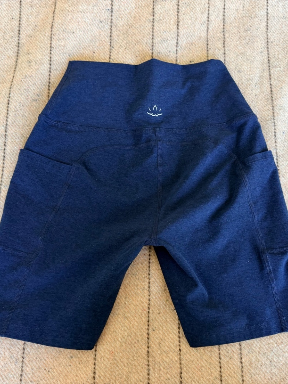 Beyond Yoga Spacedye Keep Pace 7" Pocket Short - Nocturnal Navy - Picture 2 of 5